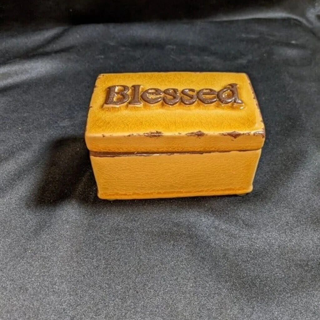 Blessed Ceramic Box by Stonebriar Collection, Decorative Box 5\