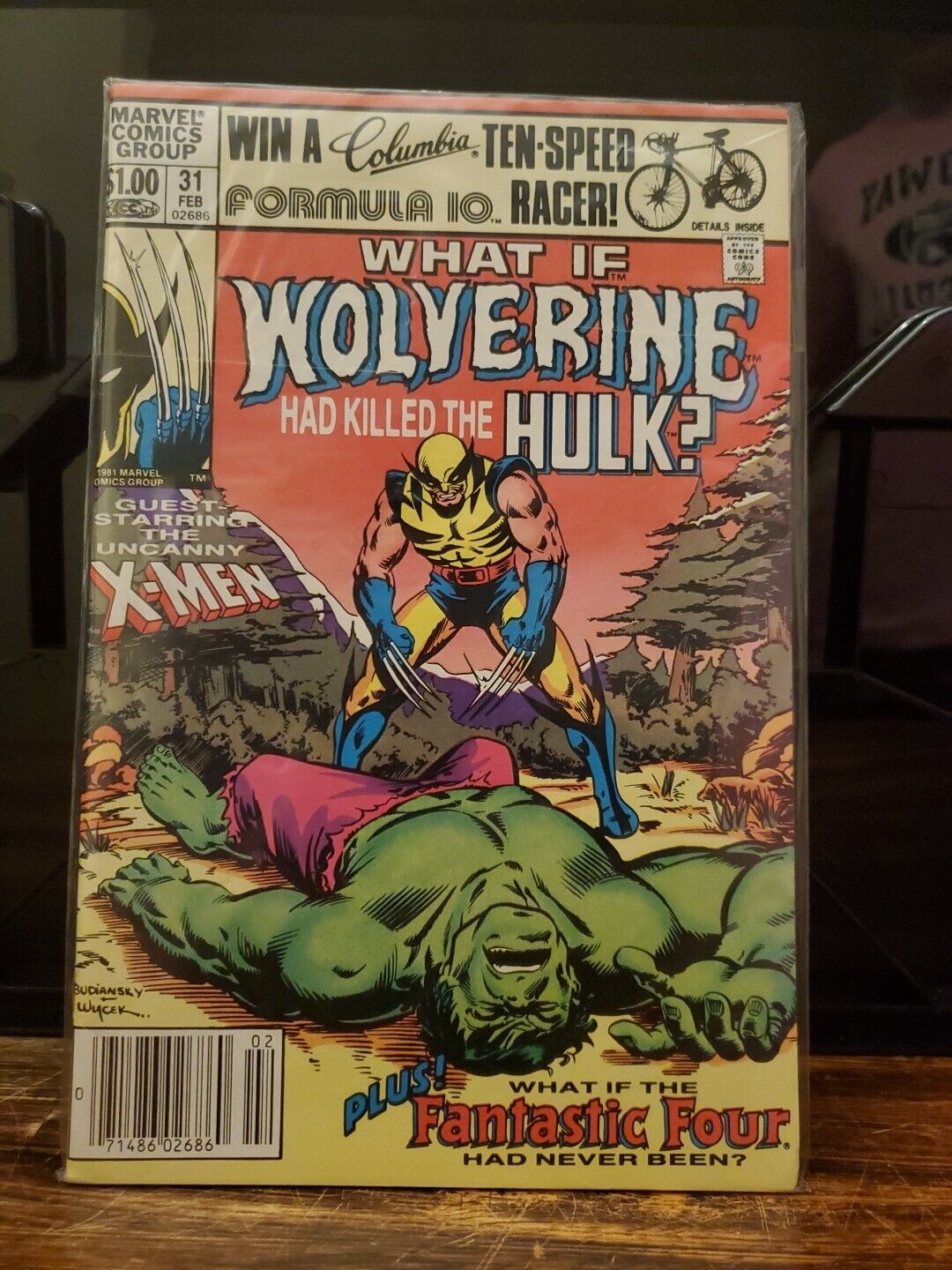 What If...#31 Marvel Comics-What If Wolverine Had Killed The Hulk Vintage