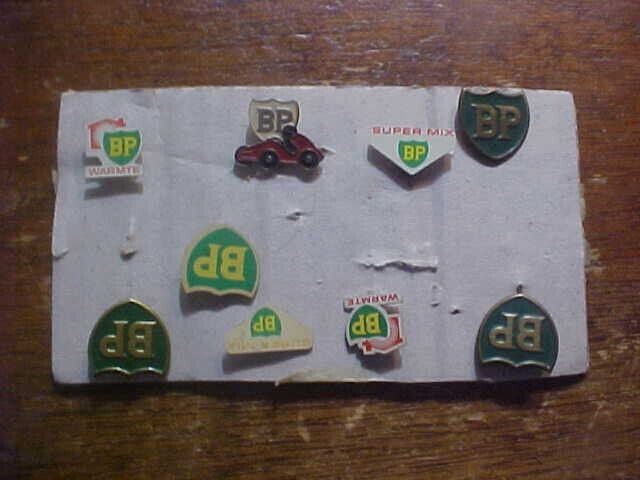 9 Vintage BP Oil Company Stick Pins