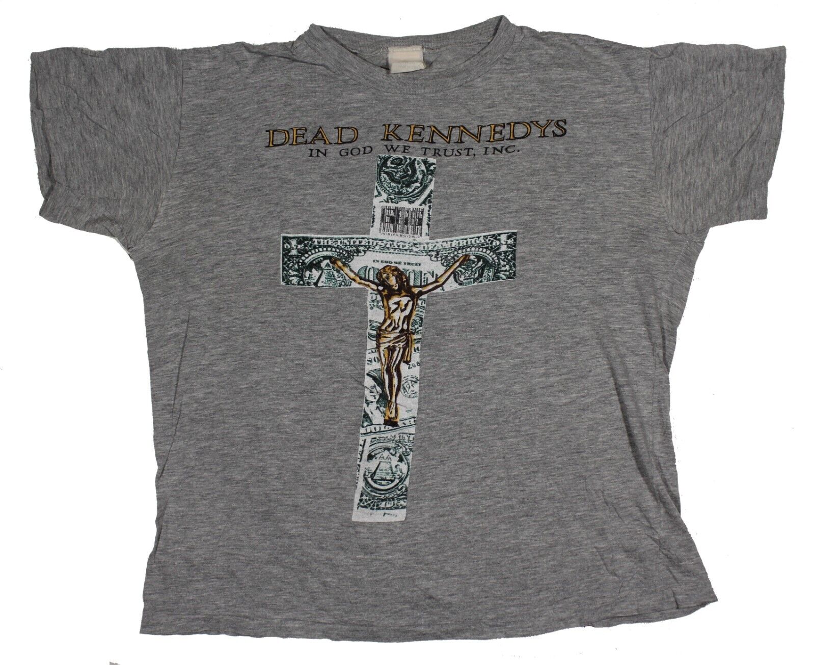 Dead Kennedys - In God We Trust Inc Rare Vintage T-Shirt