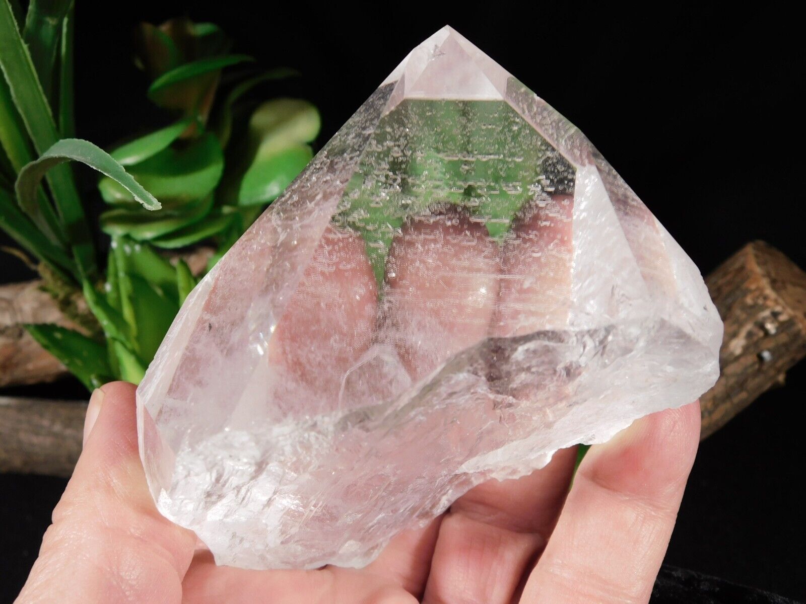 Super Nice and VERY Translucent Quartz Crystal From Brazil 394gr
