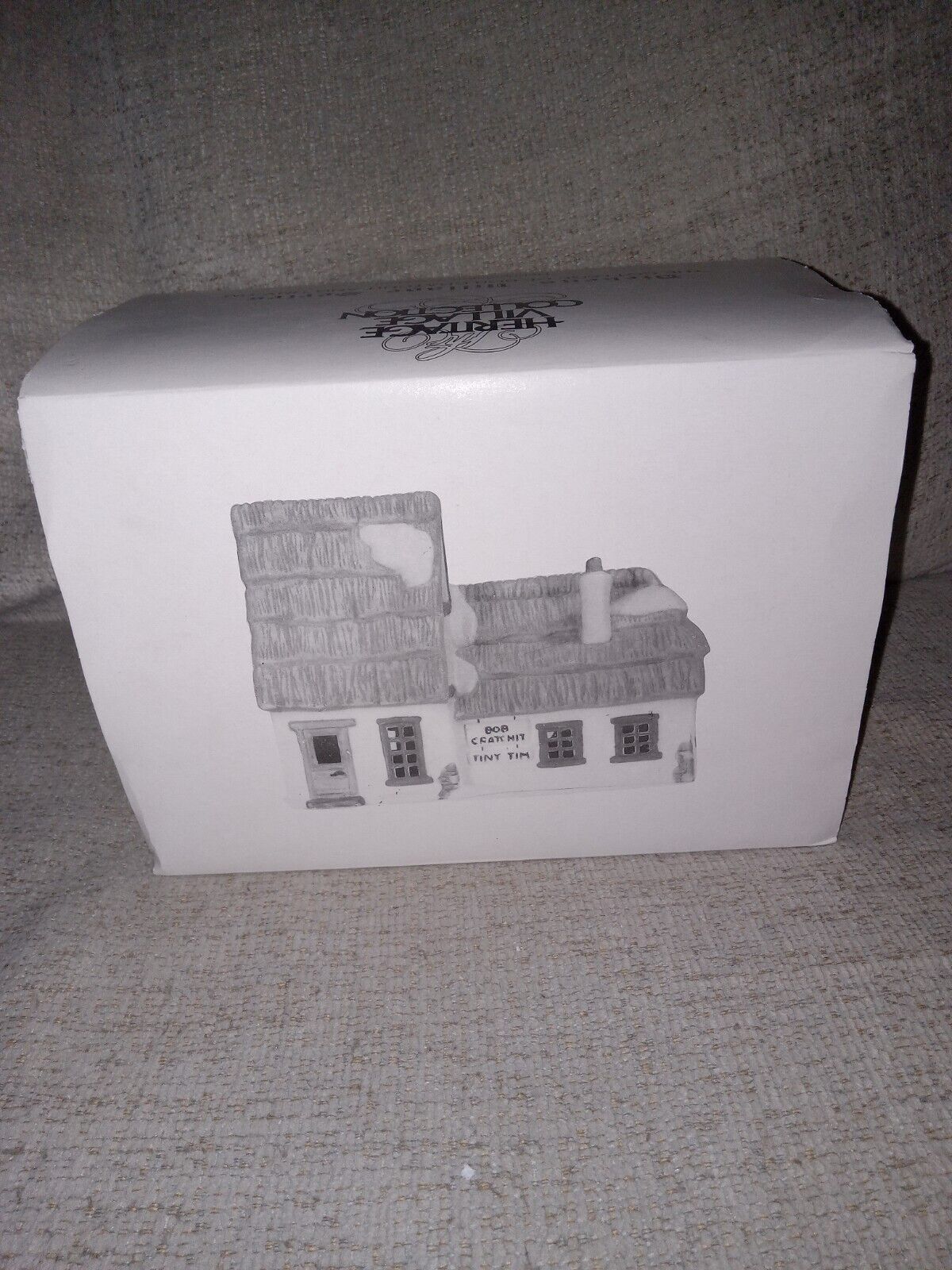 Dept 56 Dickens Village THE COTTAGE OF BOB CRATCHIT AND TINY TIM - 1986 retired