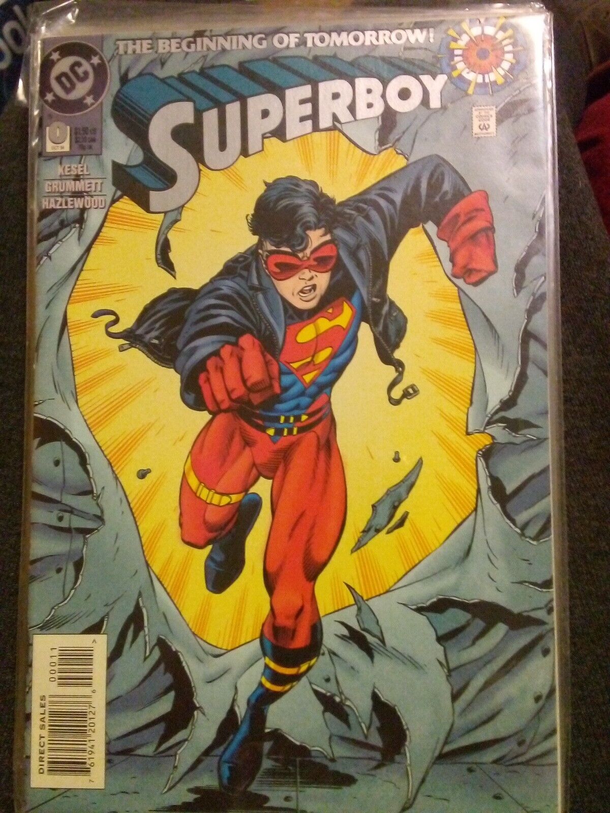 SUPERBOY #0 DC COMICS 1994 Direct Sales 