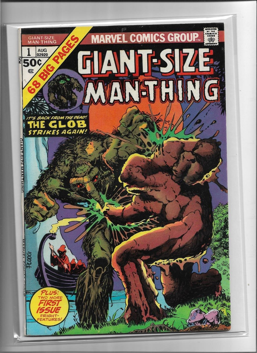 GIANT-SIZE MAN-THING #1 1974 VERY FINE 8.0 4327 THE GLOB