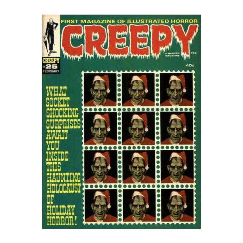 Creepy (1964 series) #25 in Very Fine condition. Warren comics [z/