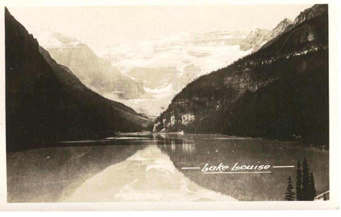 RPPC Postcard Lake Louise Canada 