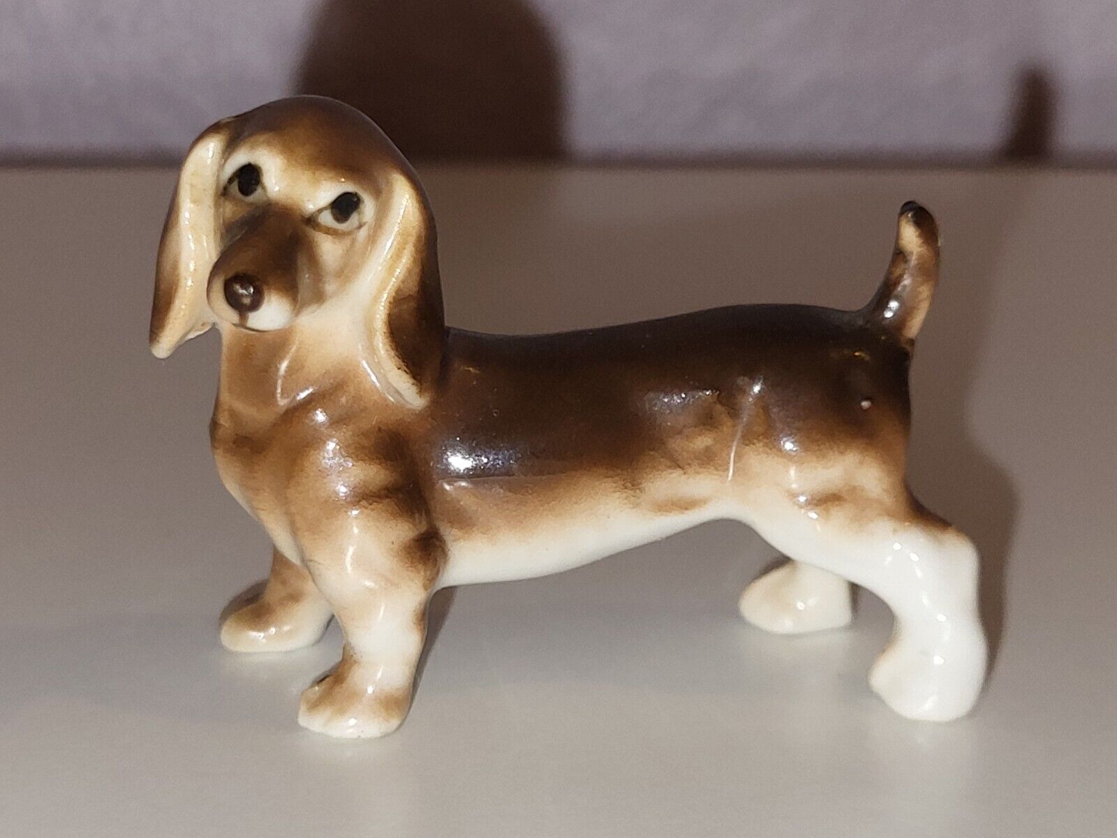 Vintage Ceramic Minature Dachshund Dog