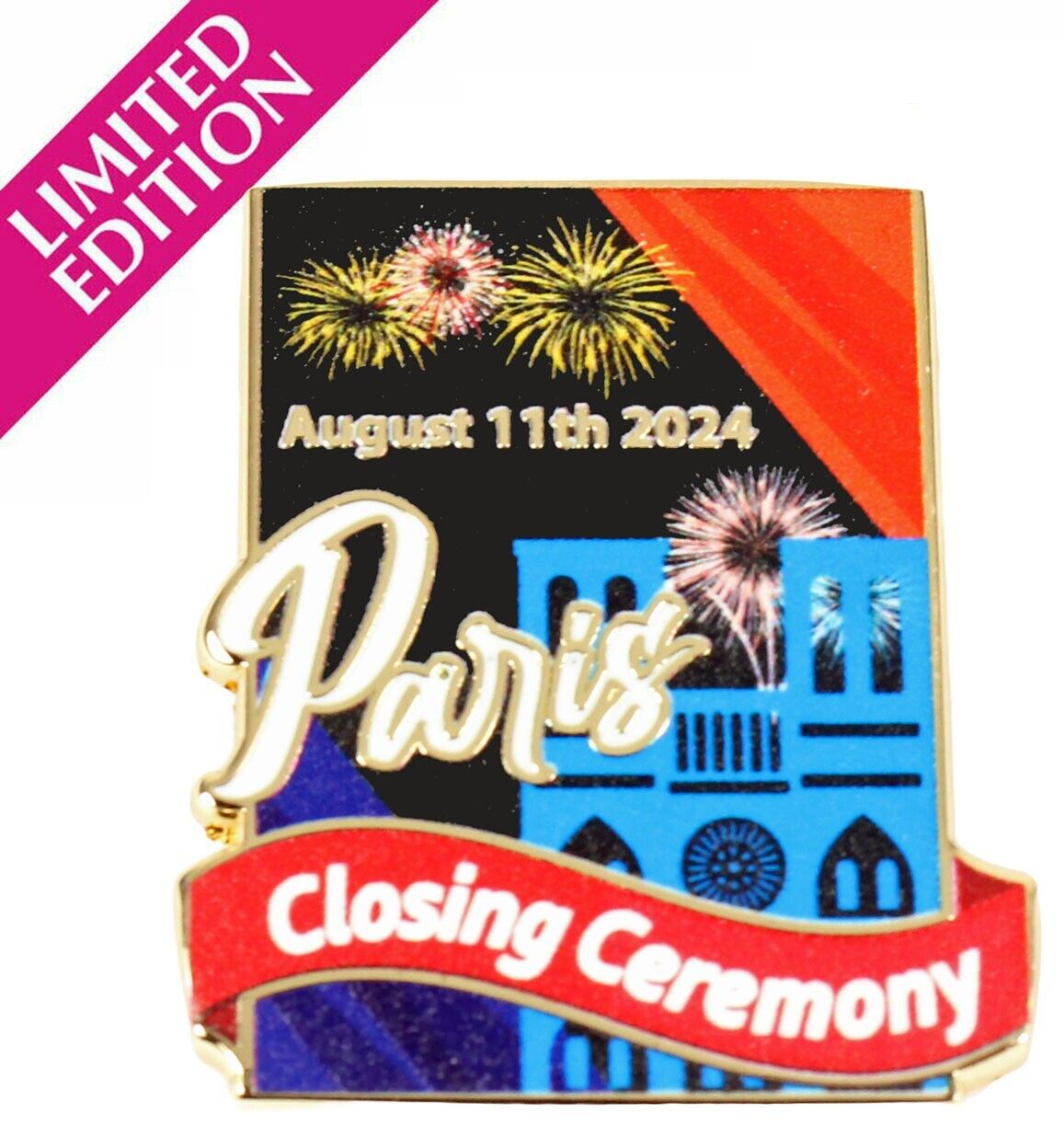 Paris 2024 Olympics Closing Ceremony Pin - Limited Editions 1,000