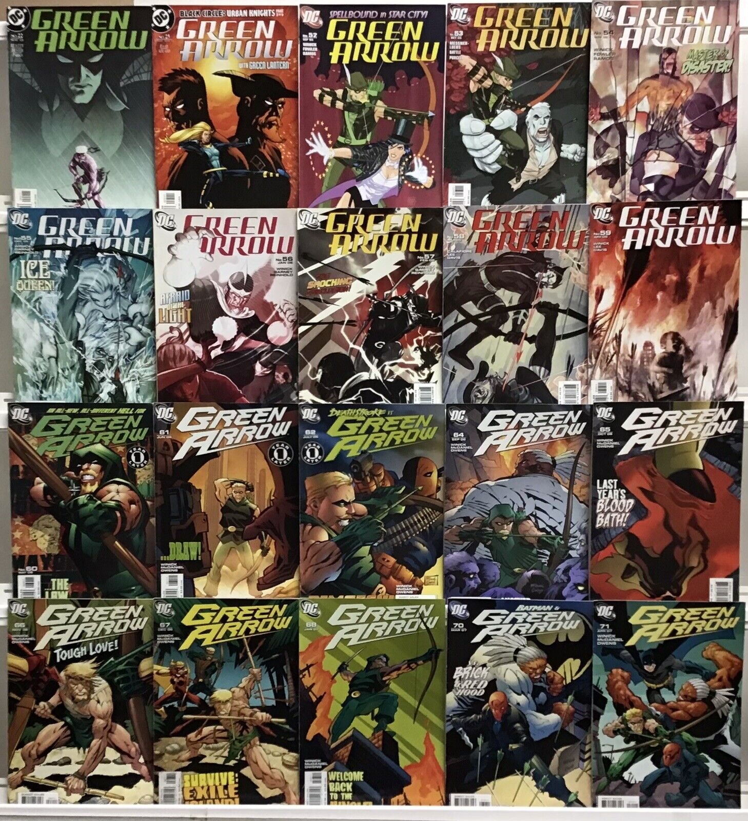 DC Comics Green Arrow 2nd Series - Comic Book Lot Of 20