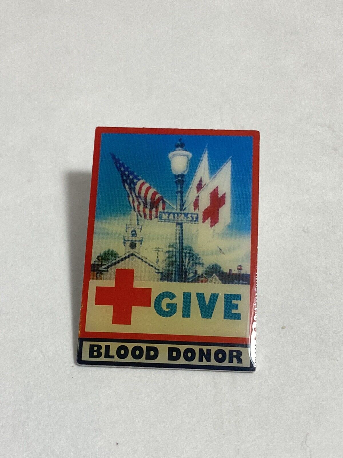 American Red Cross Give Blood Donor 1 1/4\