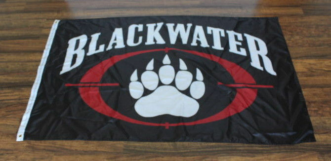 Blackwater Banner Flag Military Academi Military Defense Contractors New XZ