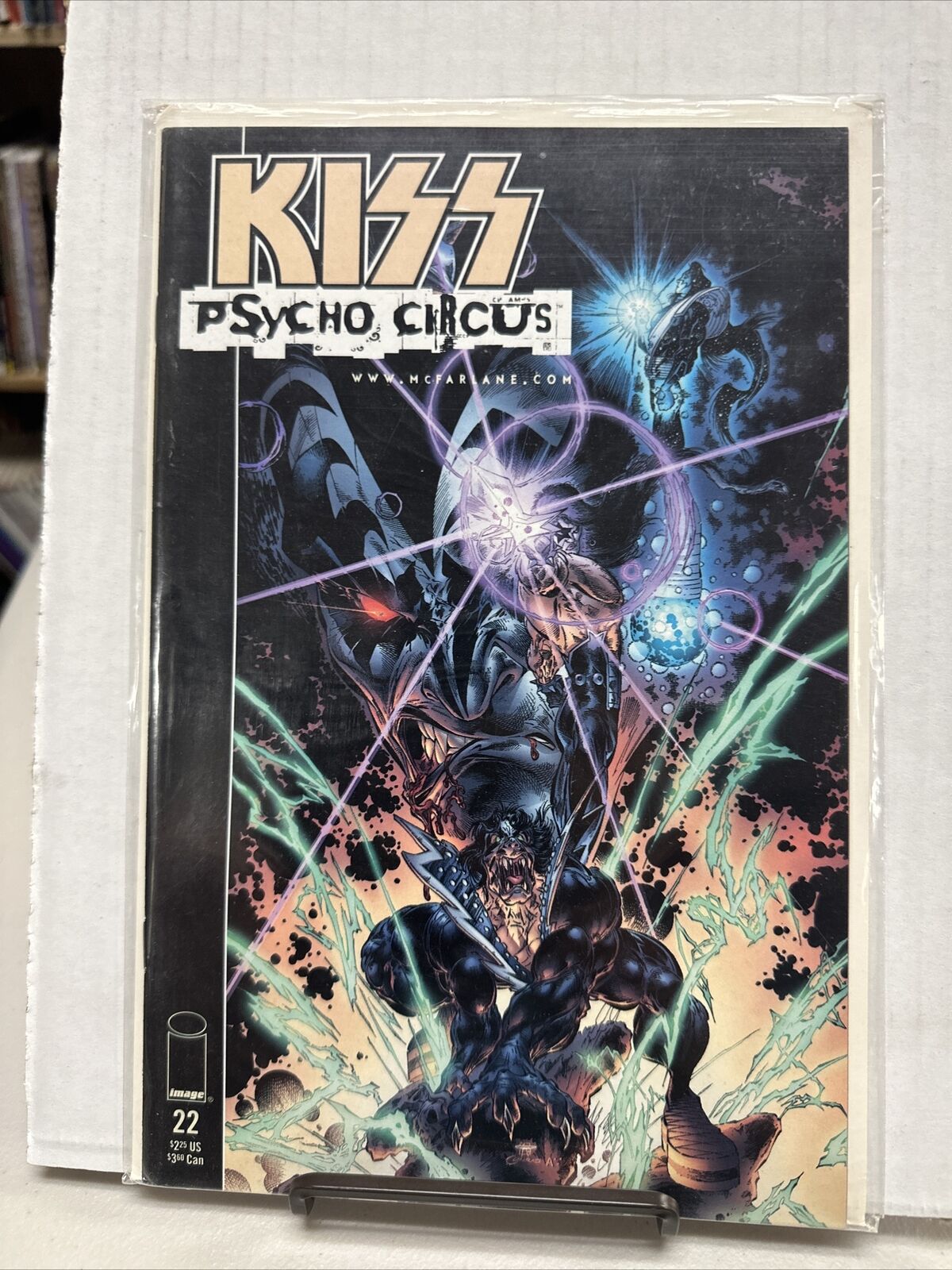 Kiss  Psycho Circus #22  IMAGE Comics 1999 VF+ D1