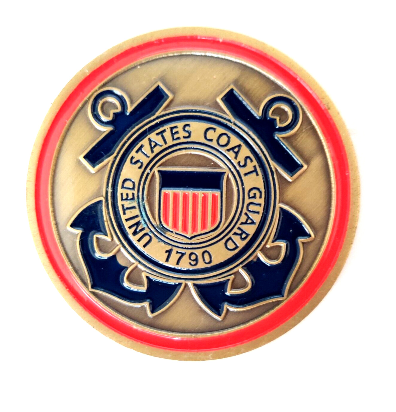US Coast Guard Challenge Coin Counterintelligence Service