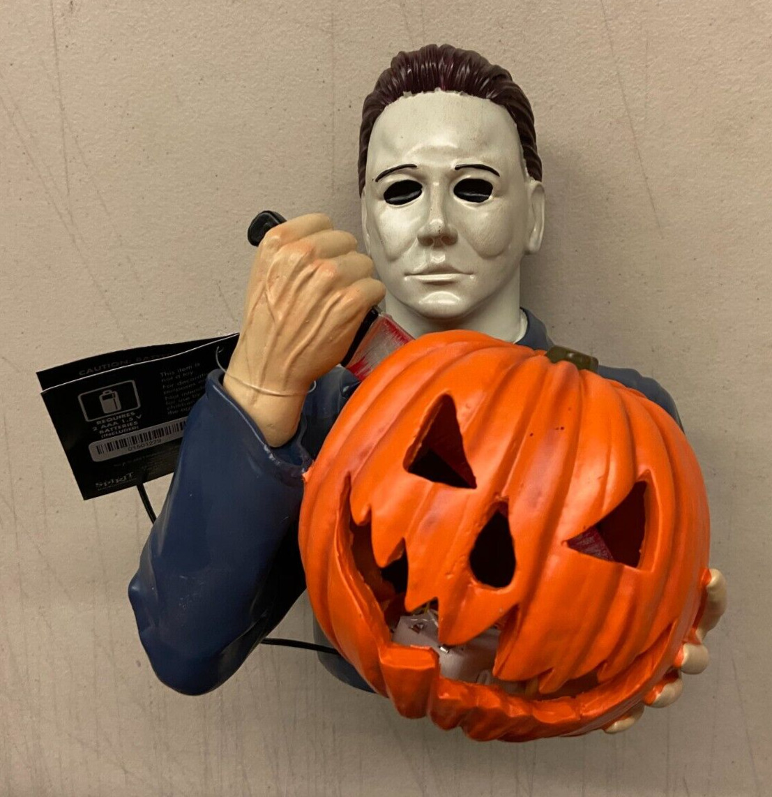 Halloween Michael Myers LED Light Up Statue - Spirit Halloween Exclusive