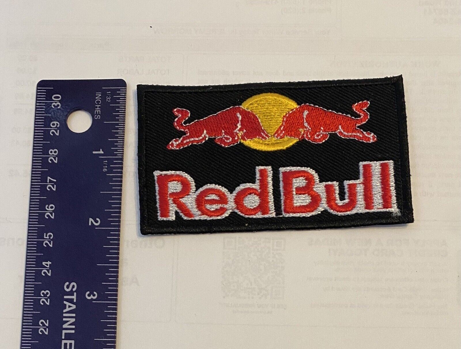 Red Bull Iron-on And Sew-on patch