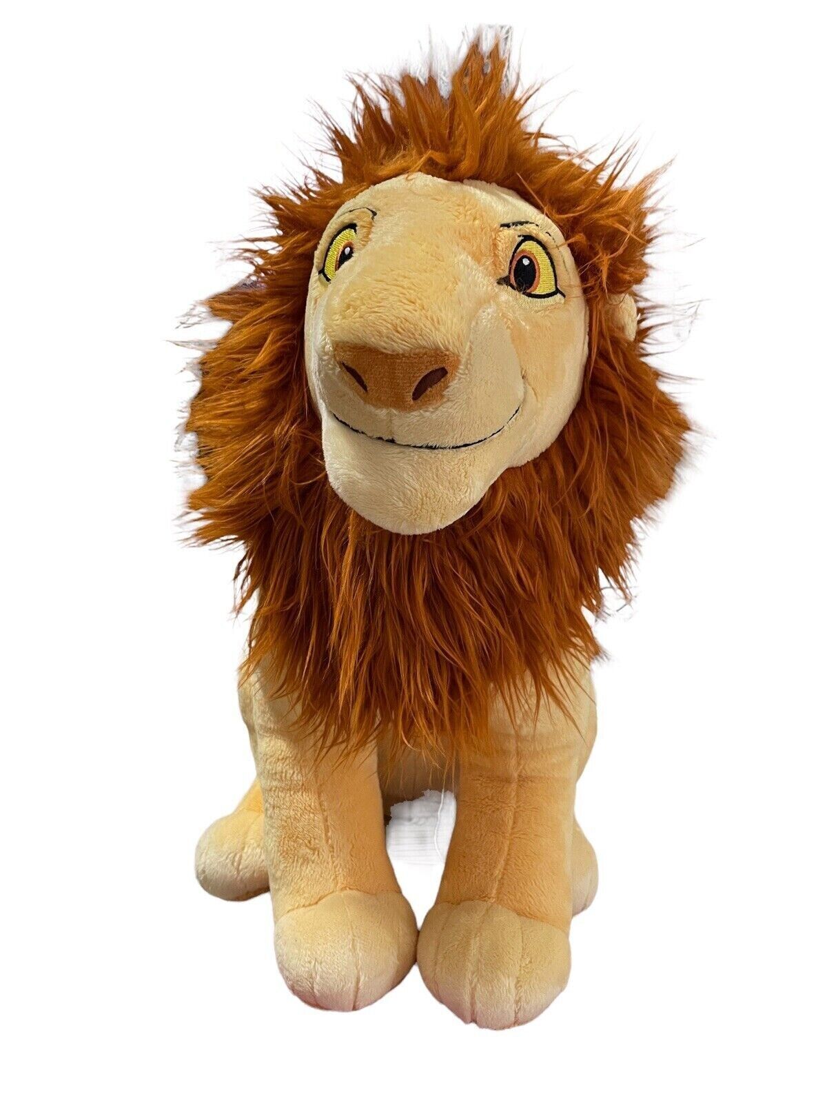 Disney Store Authentic The Lion King Adult Simba Animal Stuffed Plush Toy 17\