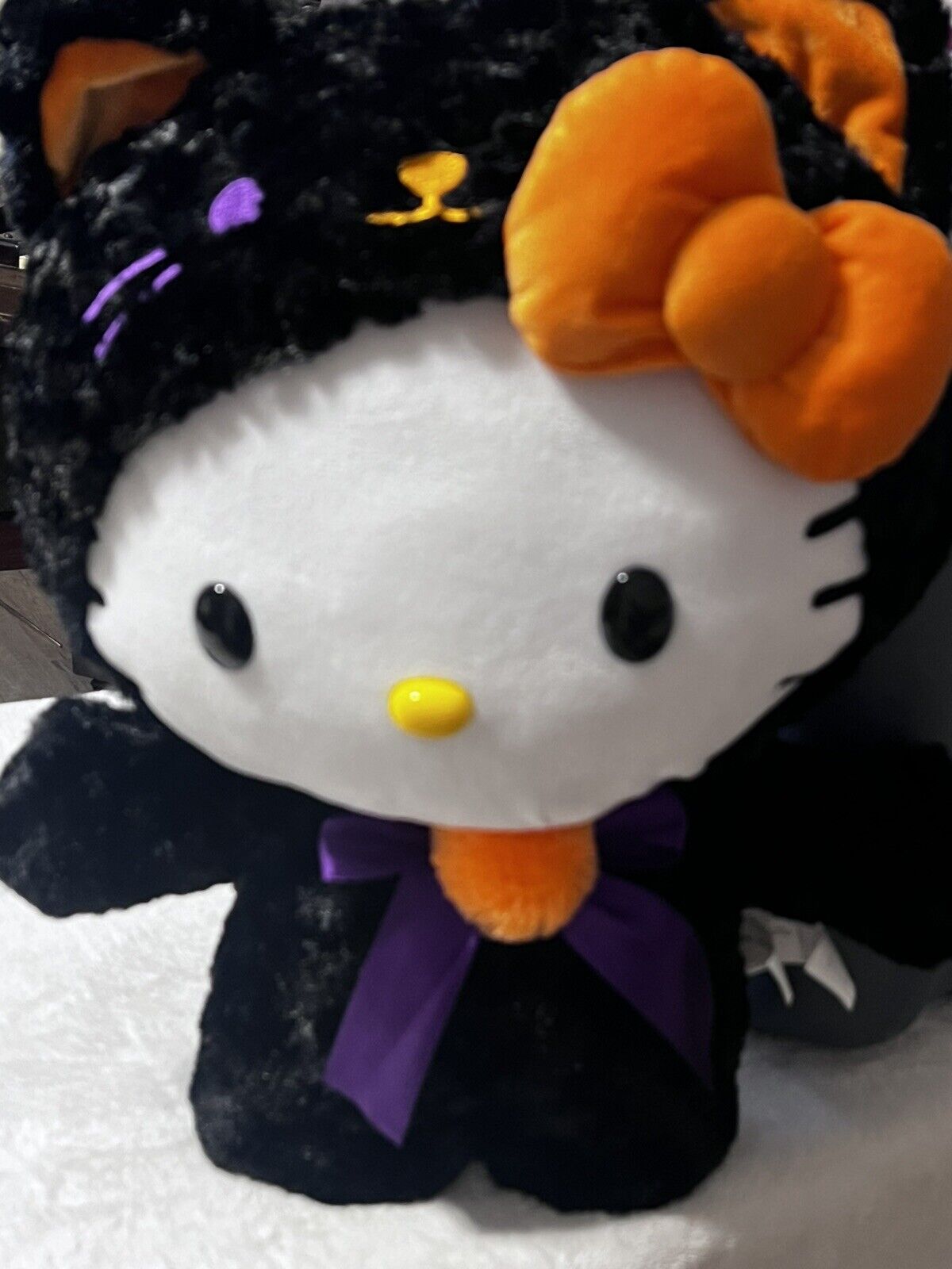 Hello Kitty porch Door Greeter Sanrio 2019 Gemmy Plush Cat Costume Halloween 20”