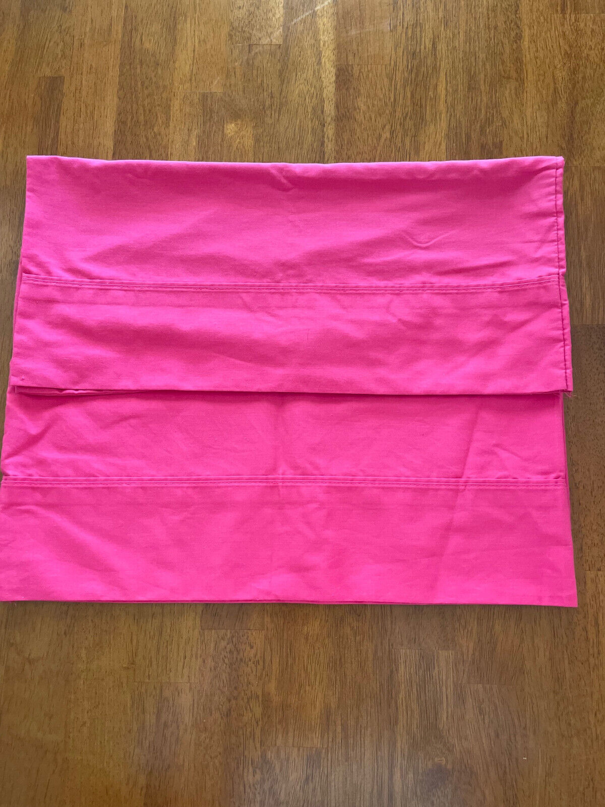 Pillowcases 2 Vintage Wamsutta Solid Pink Standard/Queen Cotton/Poly Blend