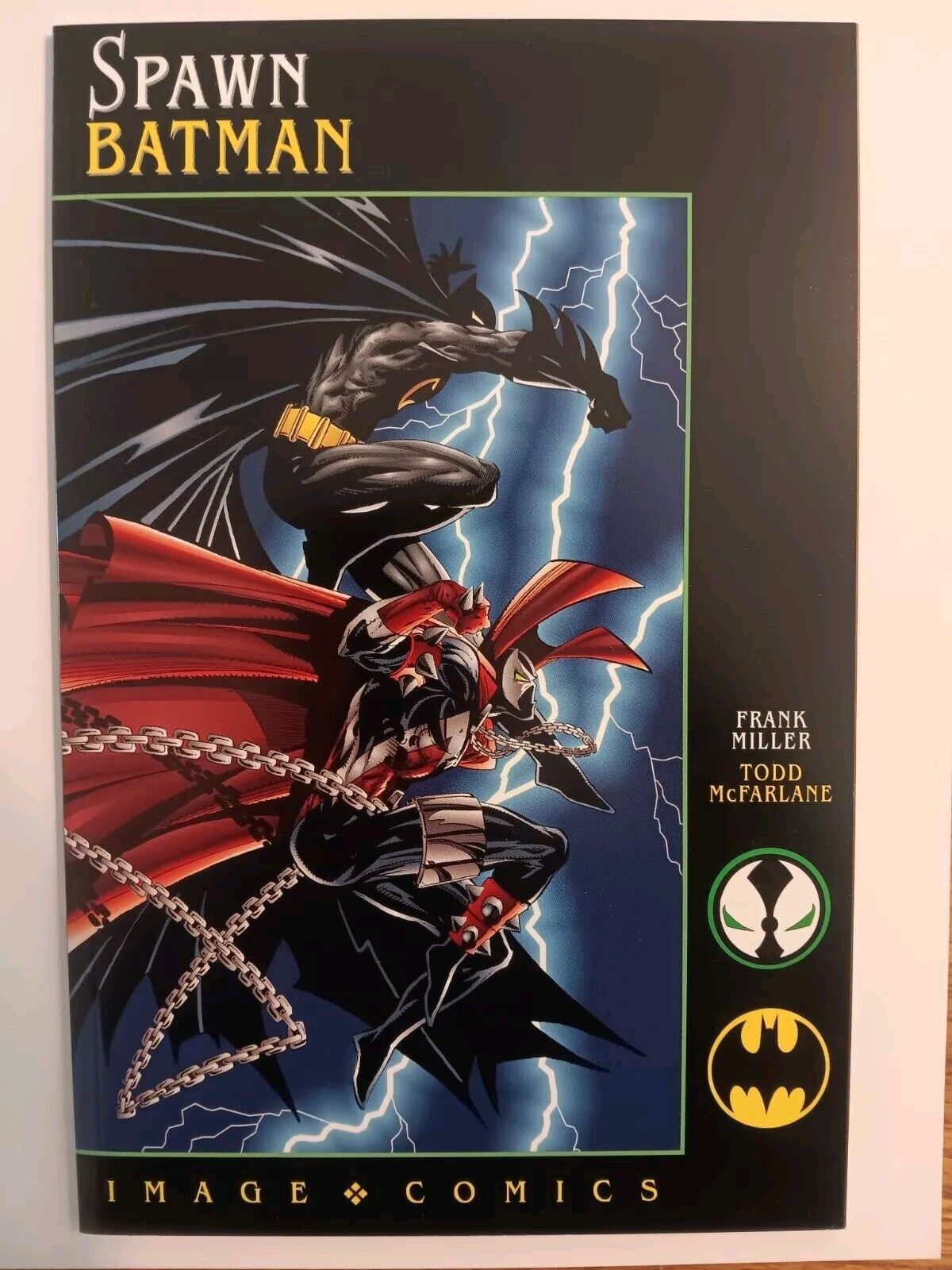 Spawn / Batman # 1 Key Miller McFarlanne Crossover Sharp Copy Image DC 1994