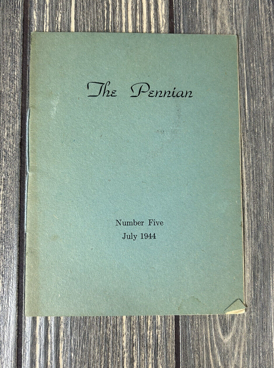 Vintage July 1944 The Pennian Number Five 