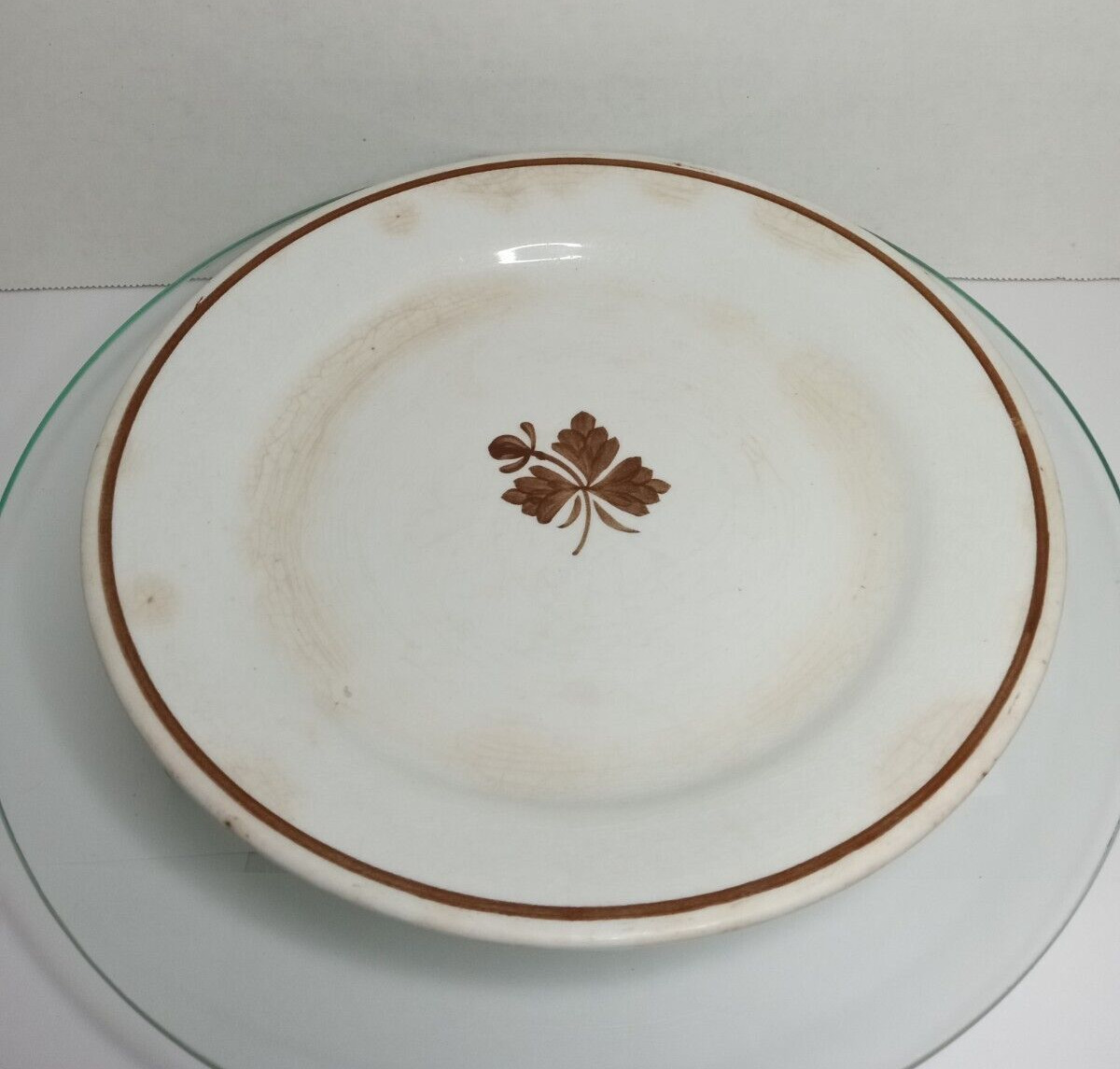 Vintage Royal Ironstone China Plate Alfred Meakin England 8.5\
