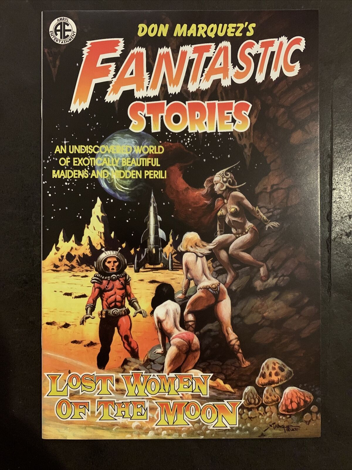 Fantastic Stories #2 Special Edition Cover Ltd 500 w/CoA VF Amryl Don Marquez
