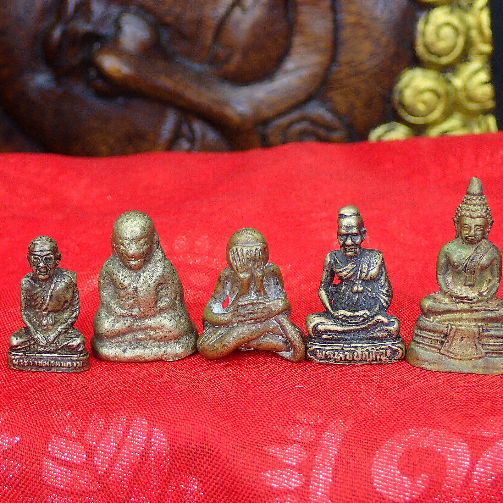 Phra Buddha Sothorn Lp Ngern Guru Monk Collectible Statues Buddhism Thai amulet