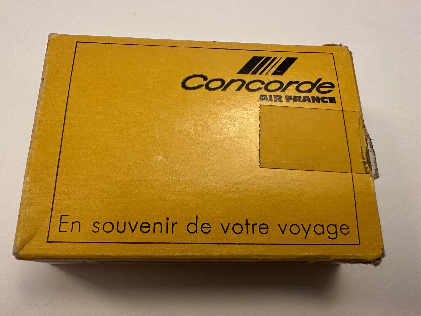 Concorde Air France Playing Card RARE Equestrian Game jeu equestre