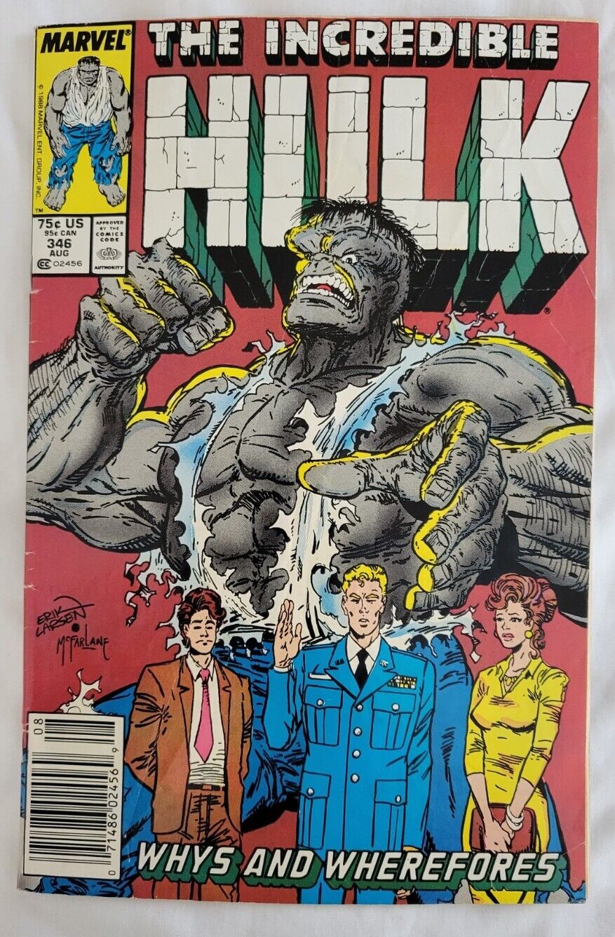 Incredible Hulk #346 1988 Why's And Wherefores F/VF