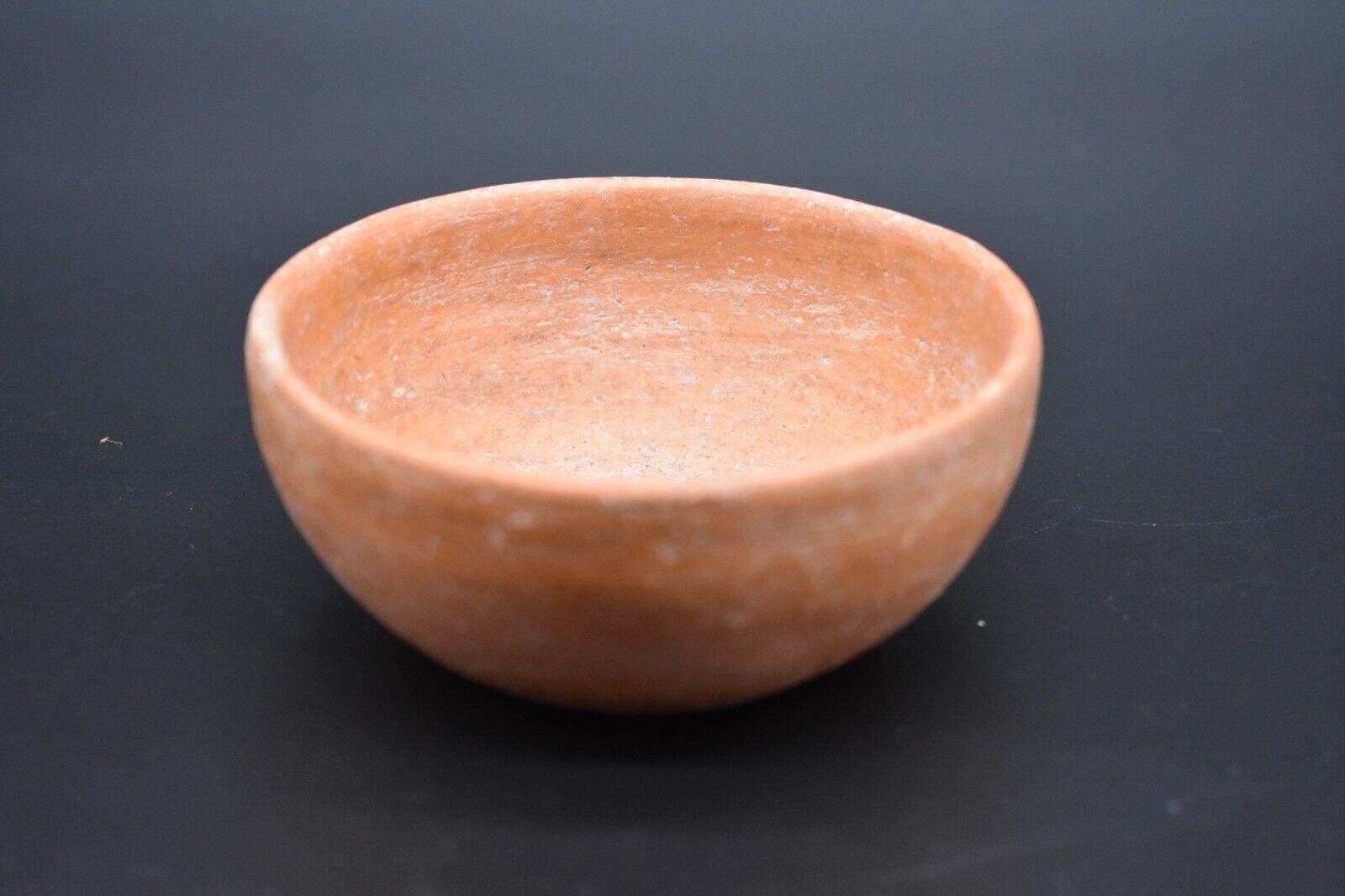 Small ancient Greek Helenistic terracotta bowl circa 200 BC