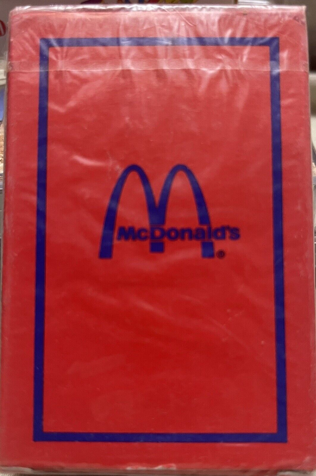 McDonald\'s Playing Cards Complete Sealed Red and Blue