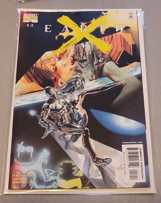 EARTH X #12 1st SHALLA-BAL AS SILVER SURFER Marvel Comics 2000 MCU