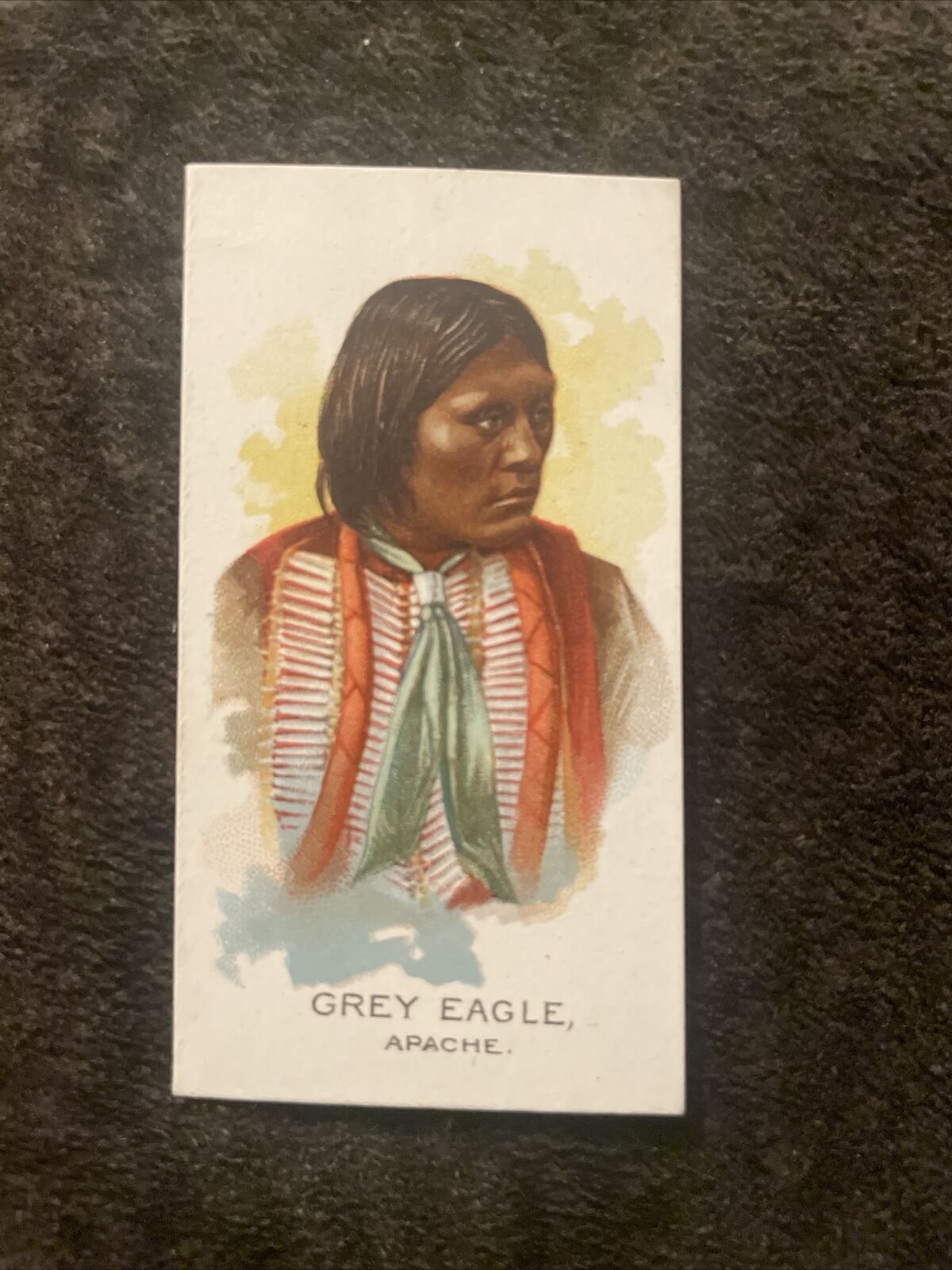 1888 Allen And Ginter American Indian Chiefs Grey Eagle