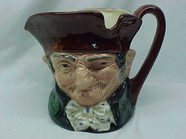 RETIRED LARGE ROYAL DOULTON CHARACTER SCULPTURE TOBY MUG OLD CHARLE D5420 VG CON