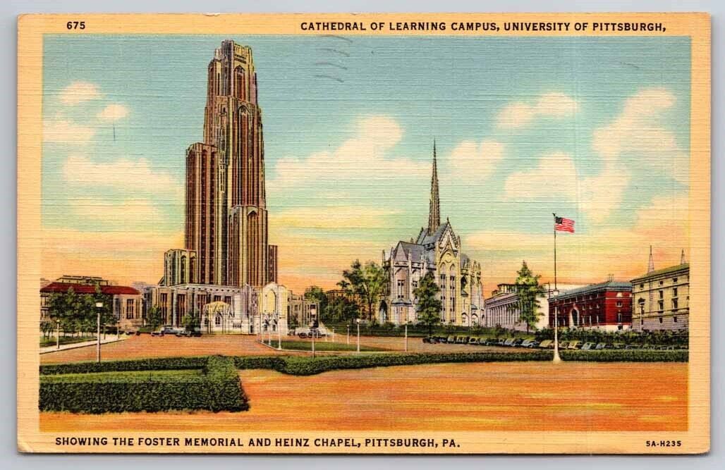 eStampsNet - University of Pittsburgh Campus Postcard 