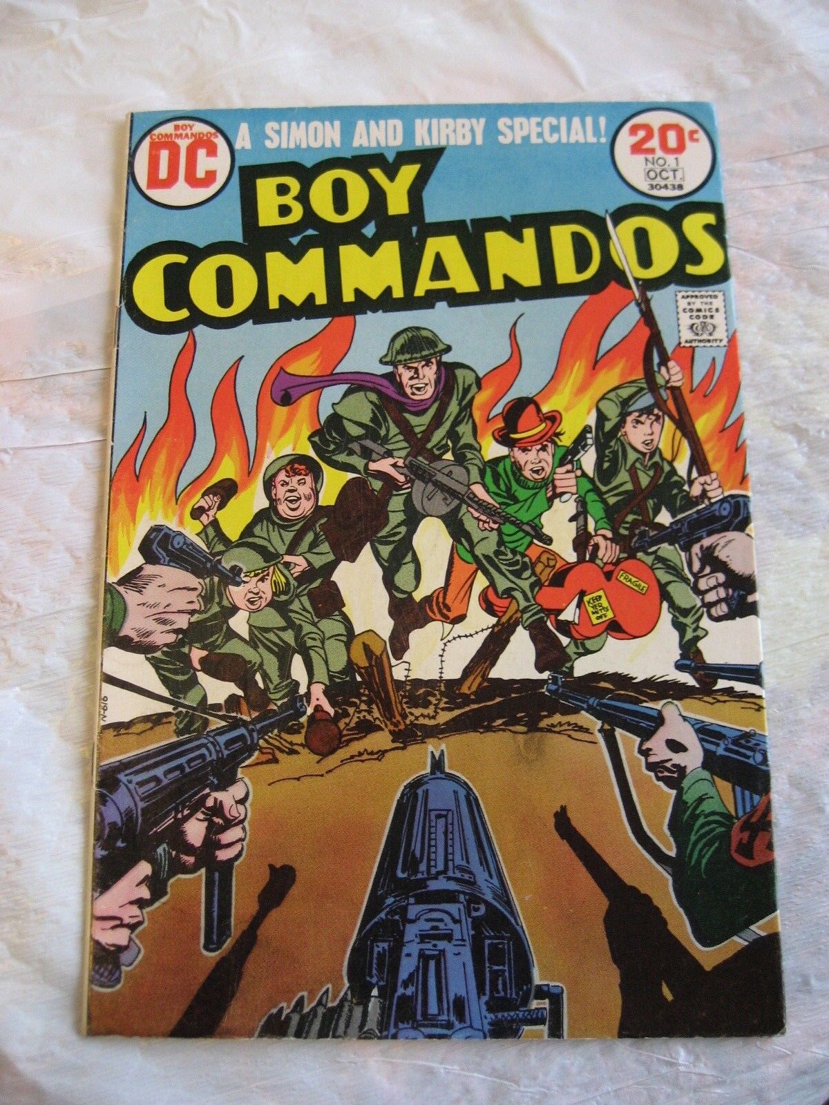 BOY COMMANDOS vol 1 #1 fine to very fine 1973