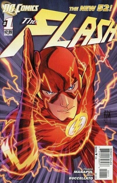 The Flash (2011) #1 Direct Market FN/VF Stock Image