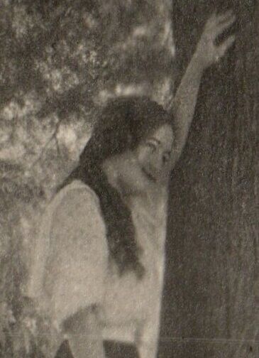 C.1910 RPPC FREAKY SCARY FRIGHTNING SMILE, TEEN, TREE, YIKES Postcard P33D