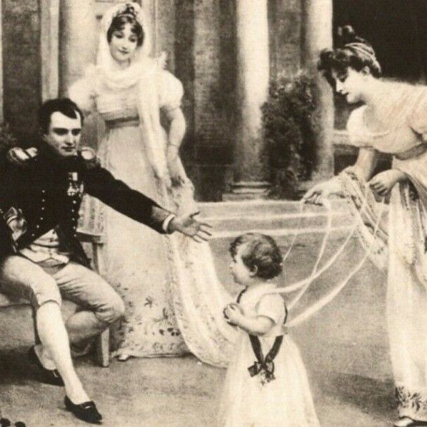 c1907-16 Russian Postcard - Napoleon II with Family \