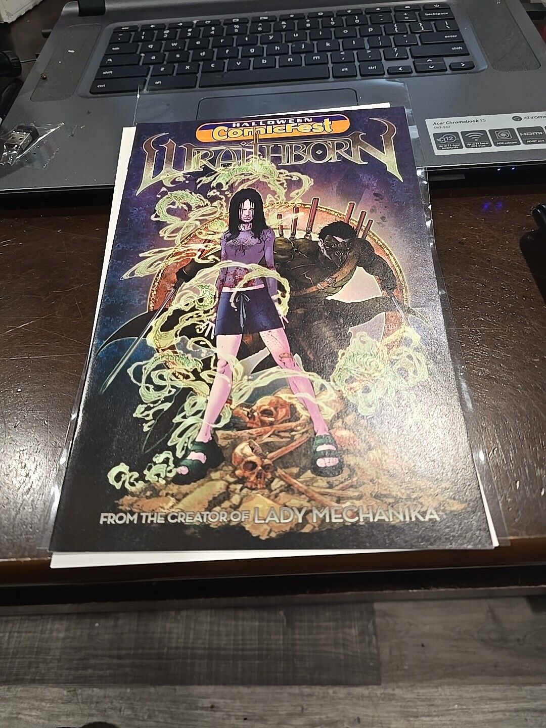 First Printing Wraithborn HCF #1 Comic Book Halloween Comicfest