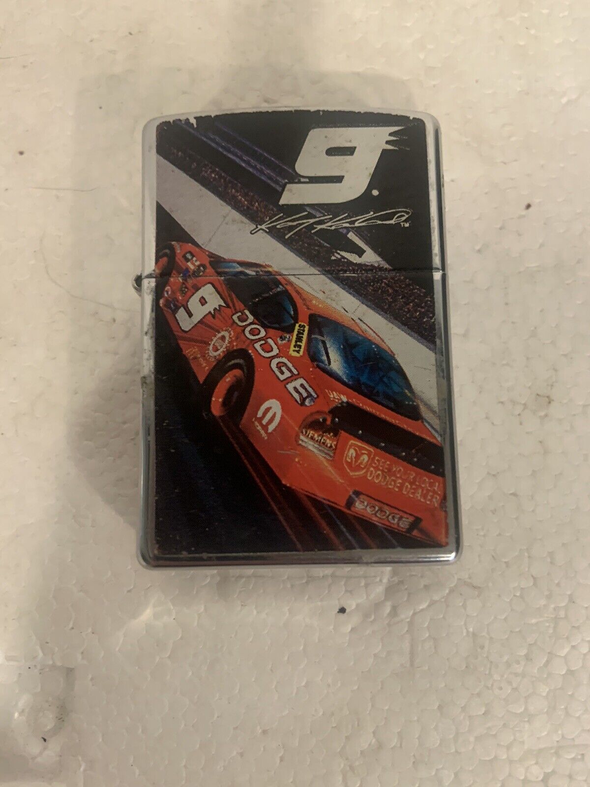 Vntg Kasey Kahne #9 Zippo Dodge Car Used But In Working Condition RARE See Photo