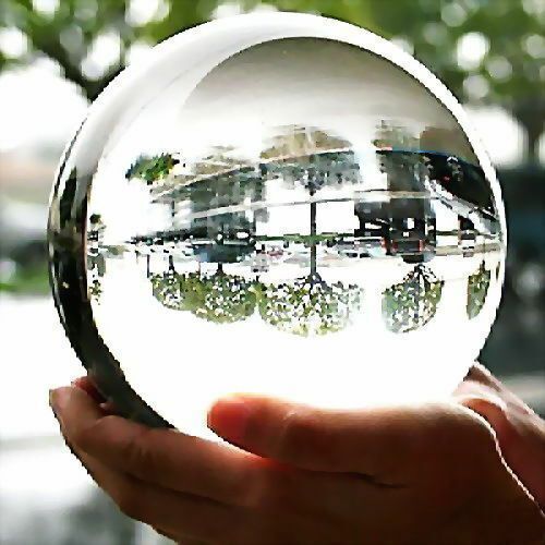 Very clear 40-200mm Round Glass Crystal ball Sphere Buyers select the size