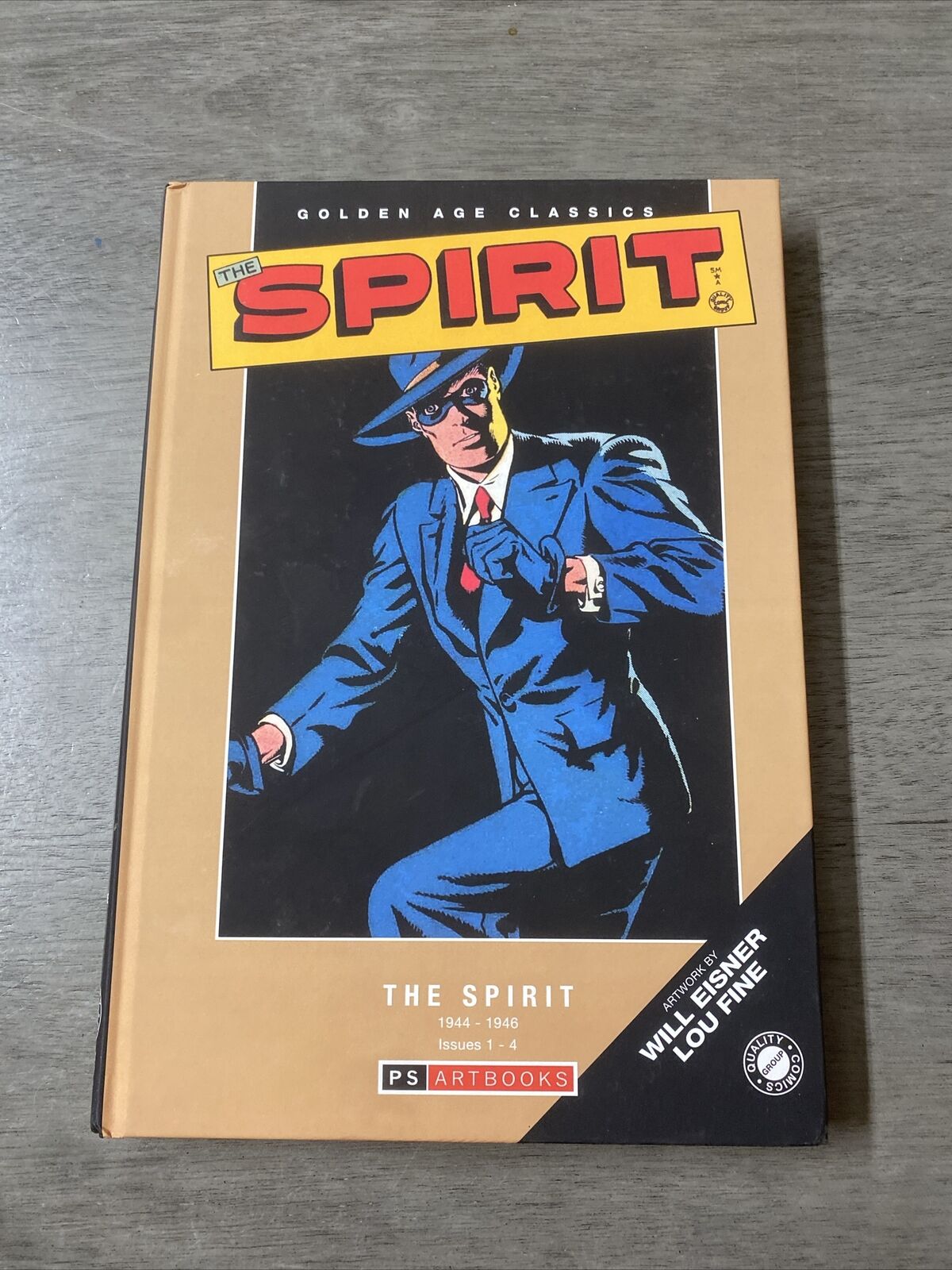 THE SPIRIT Volume 1 HARDCOVER Golden Age Classics PS Artbooks Will Eisner HC