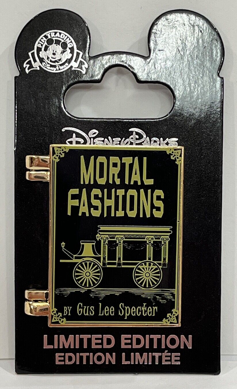 Disney Cast Exclusive Mortal Fashions Hinged Haunted Mansion Pin LE 1000 RARE