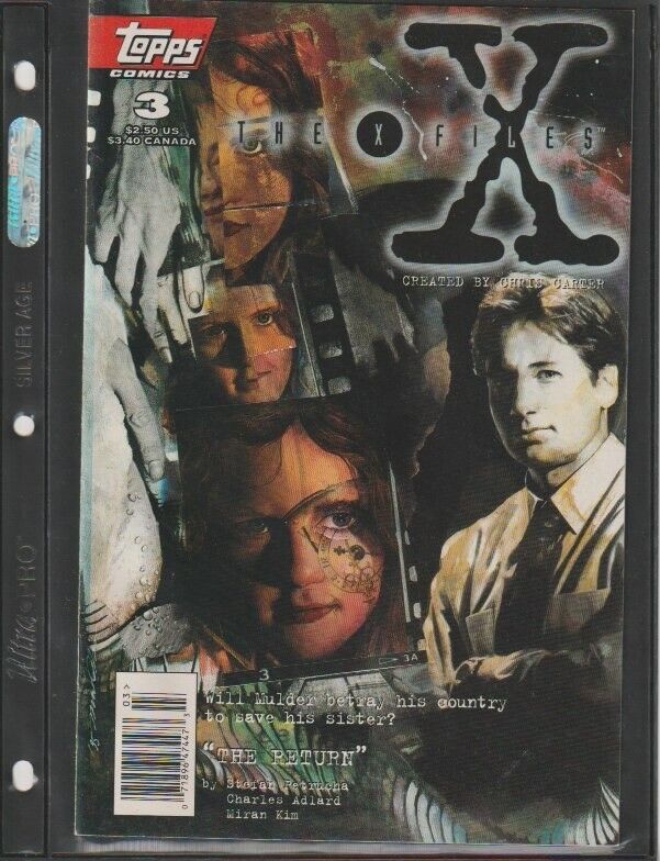 X-FILES #3 *** EXCITING ISSUE *** TOPPS