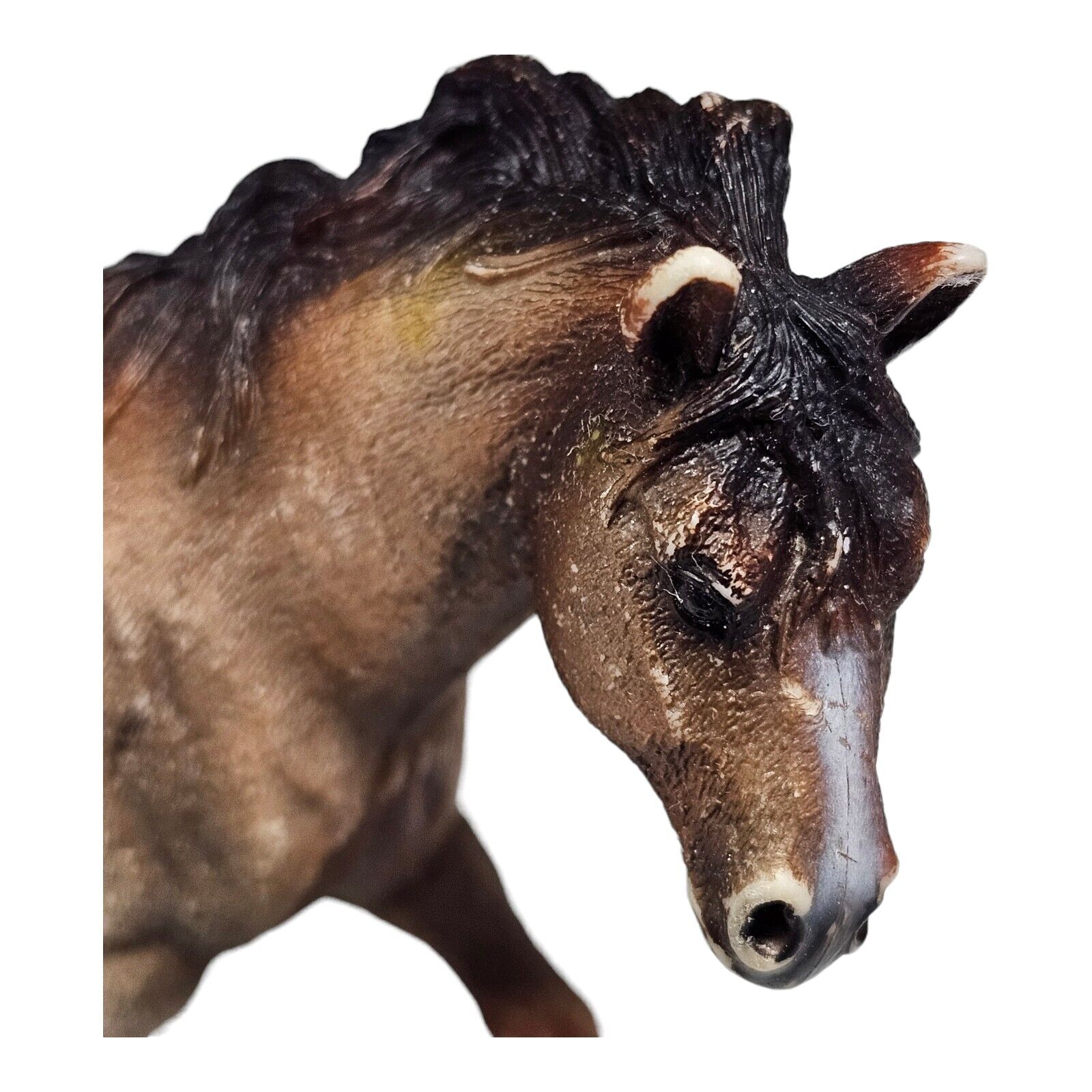 Schleich RETIRED 2008 Quarter Horse Roan Stallion 13650 Collectible Figure Toy