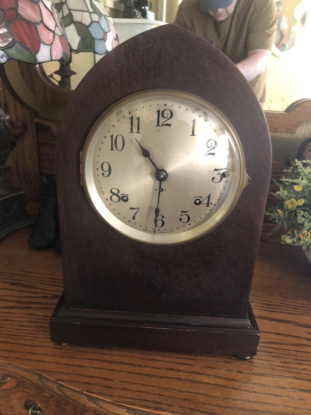 Antique Seth Thomas Beehive Clock / Sonora Chimes Clock Works Chimes Don’t