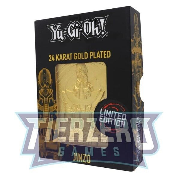 Yugioh Jinzo Limited Edition Gold Card