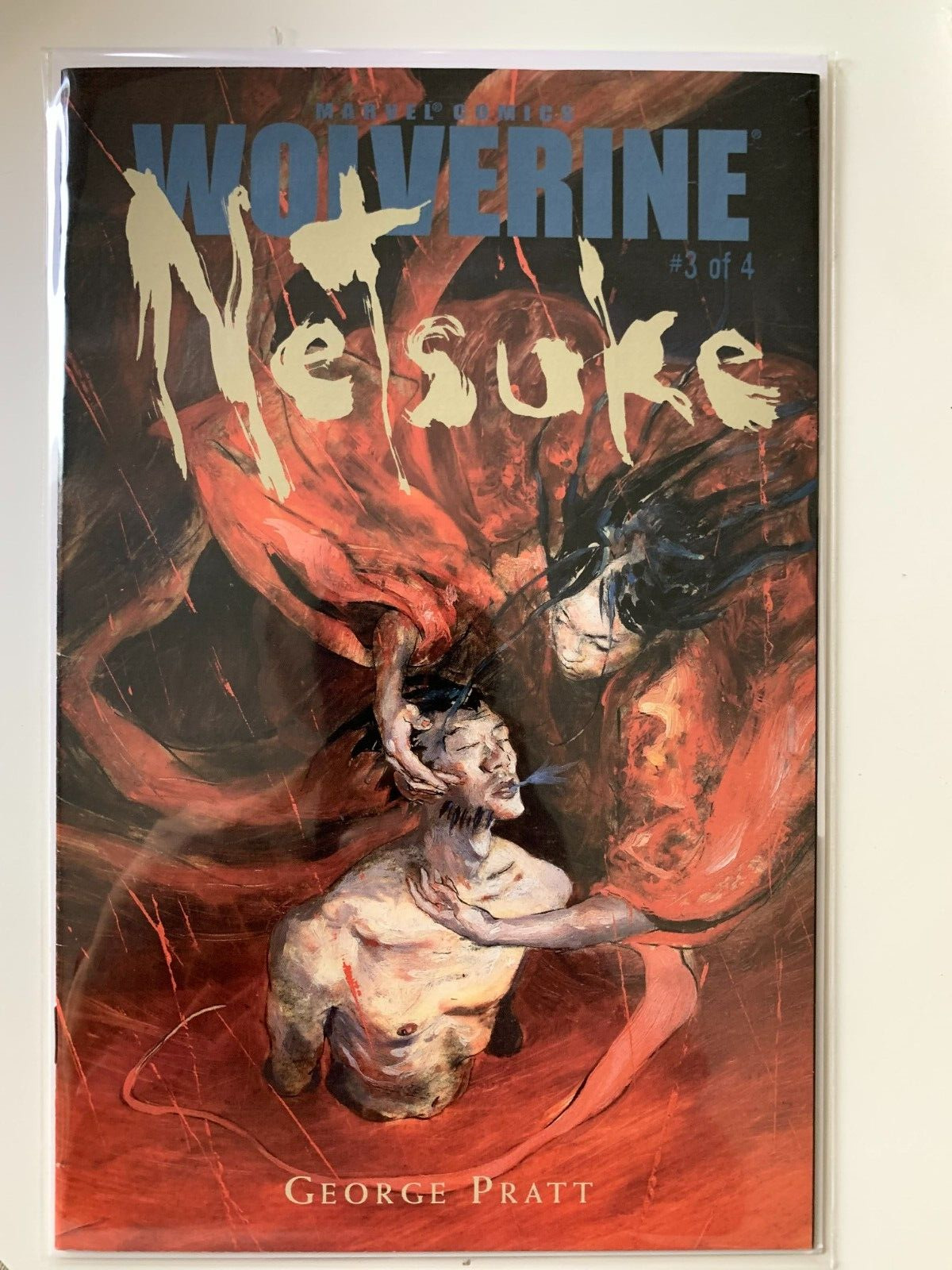 Wolverine Netsuke #3 NM Marvel George Pratt 2002