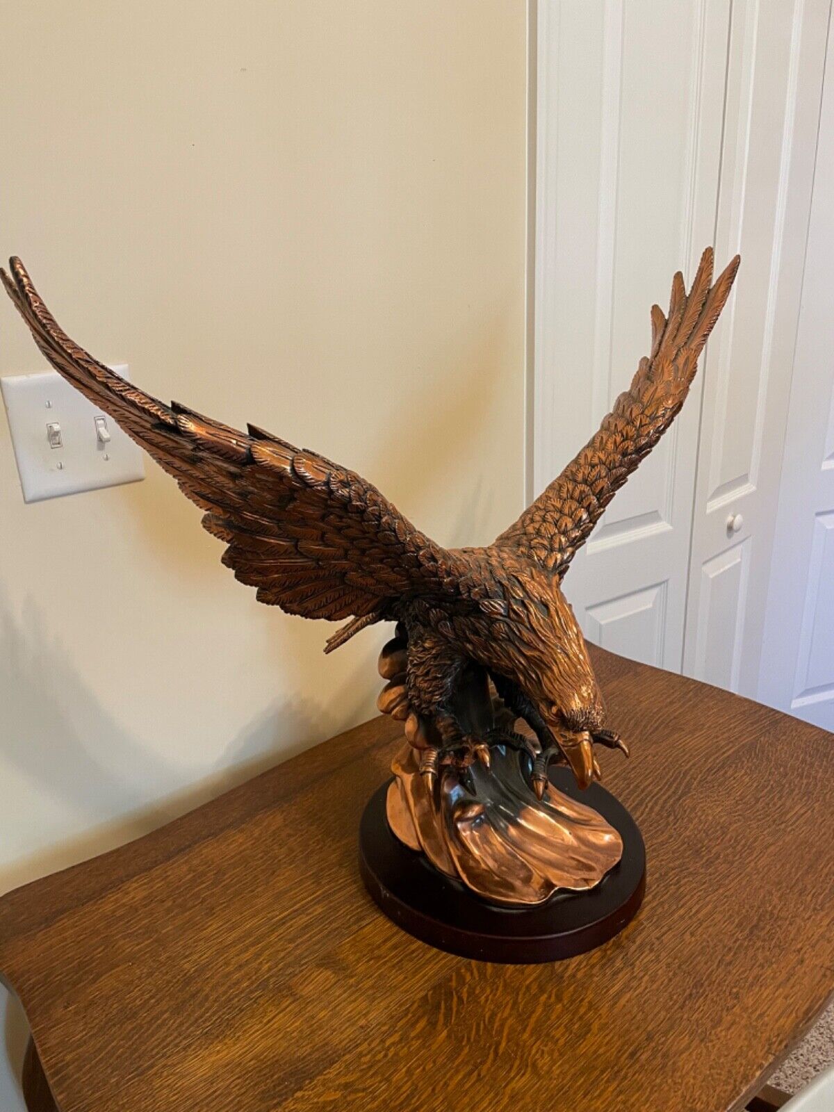 Collectible Bronze Eagle 24 x 24